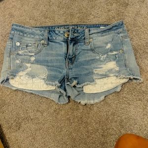 Jean shorts